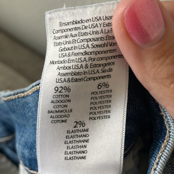 Mother The Insider Crop Fray size 24 in Liar Liar - Picture 8 of 8